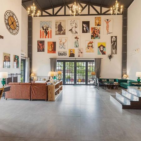 Stayvista'S The Barn House - Farm-View Villa With With Bonfire, Indoor Pool & Bar Chandīgarh Dış mekan fotoğraf