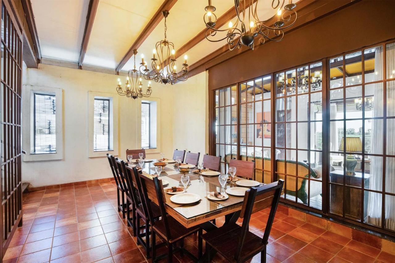 Stayvista'S The Barn House - Farm-View Villa With With Bonfire, Indoor Pool & Bar Chandīgarh Dış mekan fotoğraf